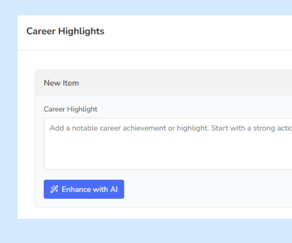 AI Resume Analysis preview