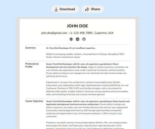 Export & Digital Sharing preview